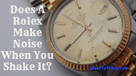 should my rolex make a noise|rolex clicking noise.